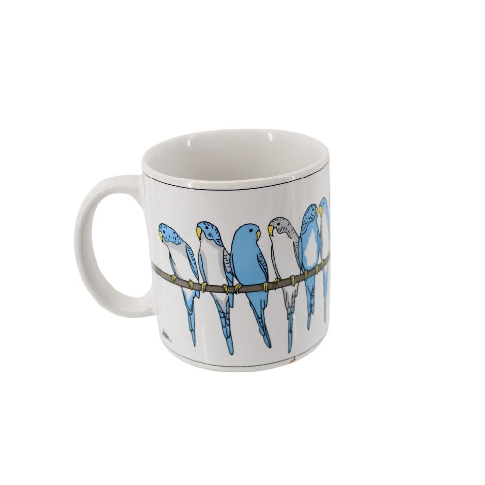 VINTAGE Jebba Parrots Mug Blue Green 94158 - Picture 1 of 7